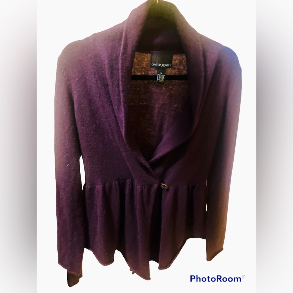 Cynthia ROWLEY knit jacket/sweater